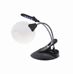 Table-top magnifier | Description : 2X / 4X magnification